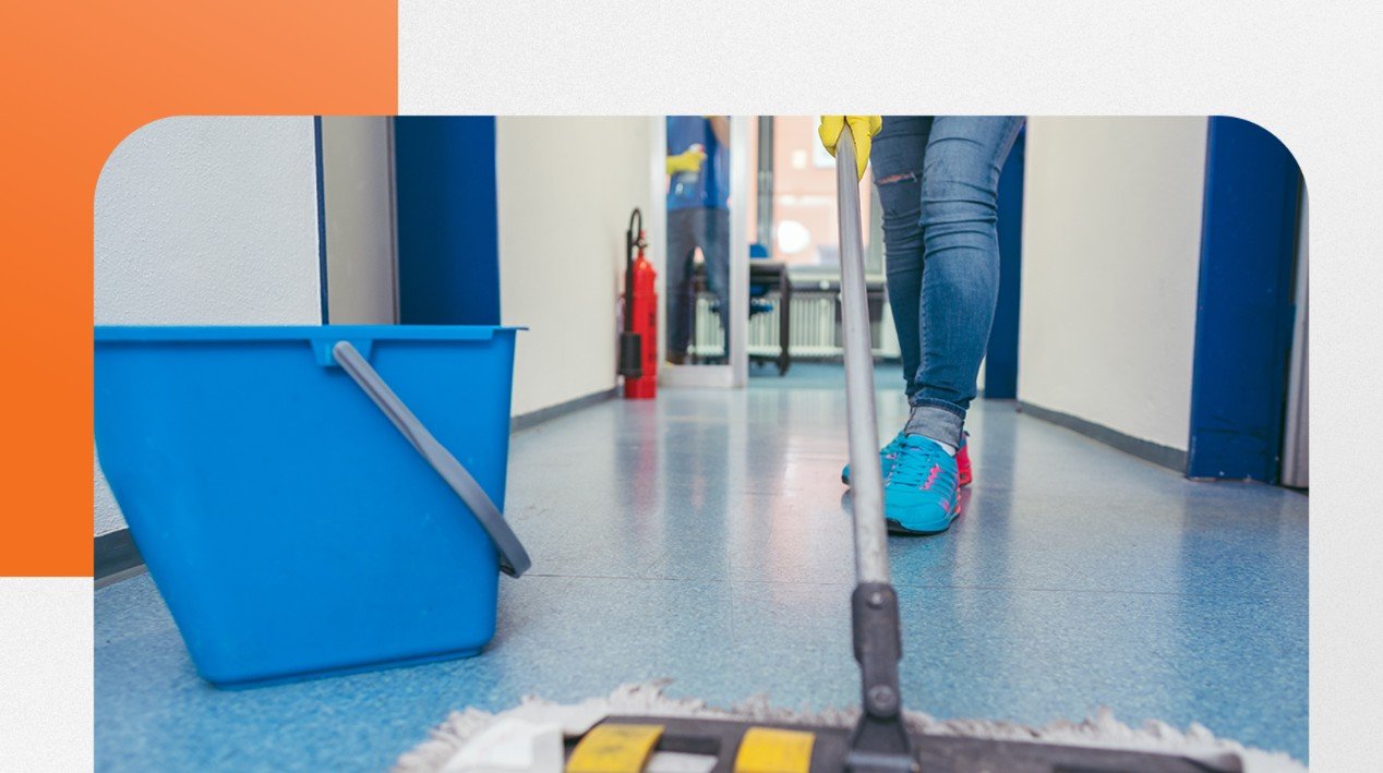 Limpeza terceirizada como parte da estratégia de facilities 
