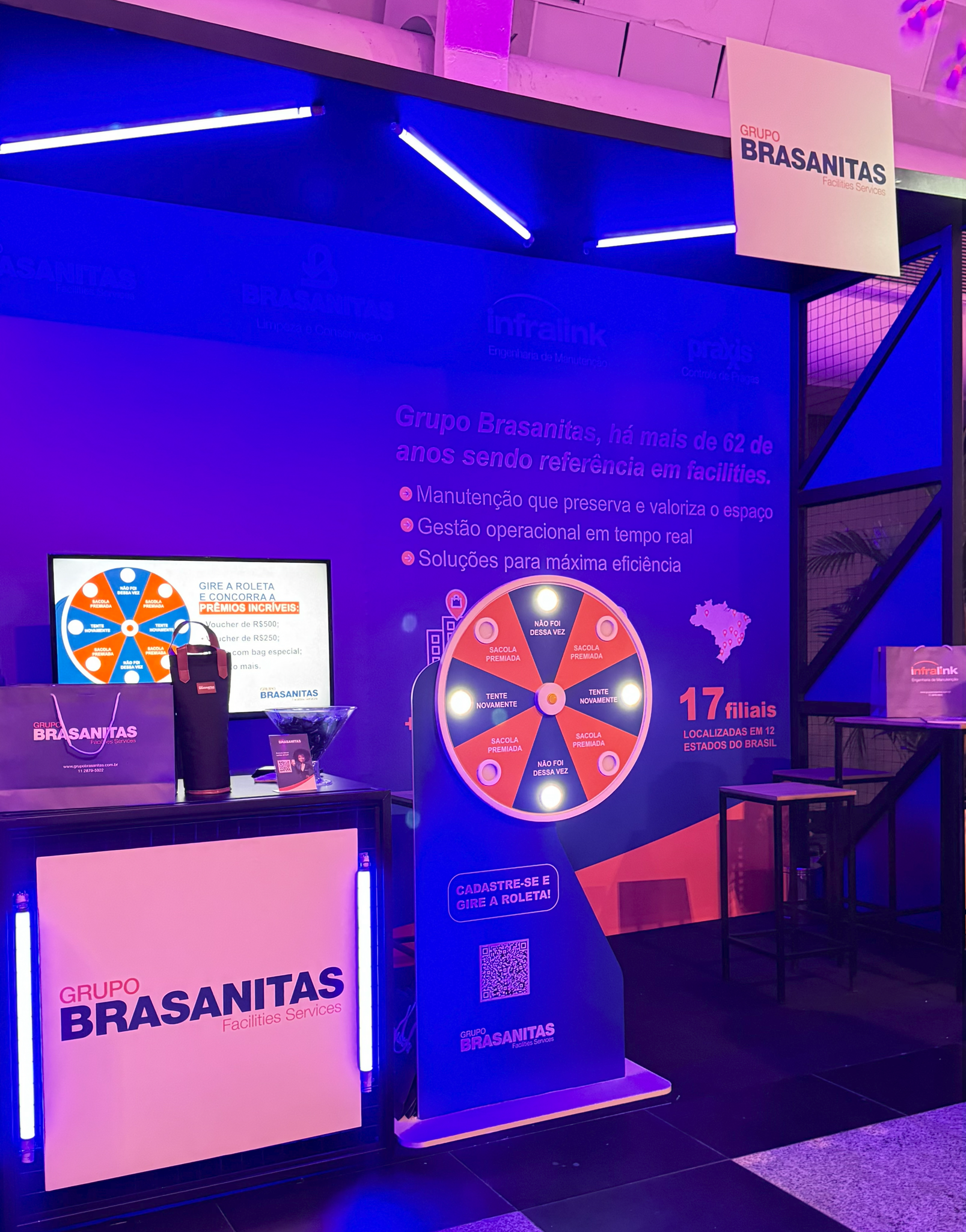 ENASUPER 2025: confira como a Brasanitas levou inovação e experiência ao maior evento de tecnologia para shoppings 